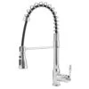 Commercial-Style Spring Neck Single-Handle Pull-Down Sprayer Kitchen Faucet With 2-function Sprayer In Chrome -Household Items Sales 428c6914cfbc3459eed70d9710869dd9 1800x1800