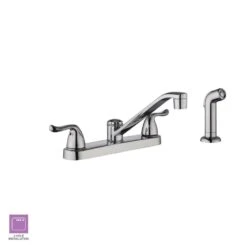 Constructor 2-Handle Standard Kitchen Faucet With Side Sprayer In Chrome -Household Items Sales 434cefd4473785d477877ff23e49e87f 1800x1800