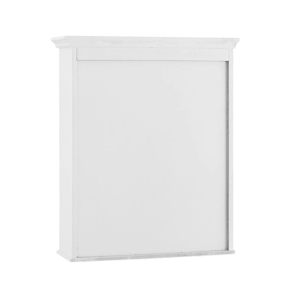 Ashburn 23 In. W X 28 In. H X 8 In. D Framed Surface-Mount Bathroom Medicine Cabinet In White 7 Ashburn 23 In. W X 28 In. H X 8 In. D Framed Surface-Mount Bathroom Medicine Cabinet In White - Image 5