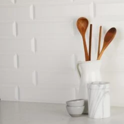 Daltile Restore 3 In. X 12 In. Ceramic Bevel Bright White Subway Tile (9 Sq. Ft. / Case) -Household Items Sales 472a3828f029c3a0d4342be05859a588 1800x1800