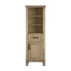 Ove Decors Riverland 22''W X 16"D X 65"H Antique Oak Linen Cabinet -Household Items Sales 4838074 P FR 1800x1800