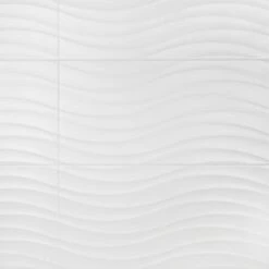 Merola Tile Silueta Blanco Matte 12-3/8 In. X 24-7/8 In. Ceramic Wall Tile (15.42 Sq. Ft. / Case)