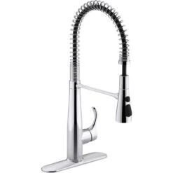 Simplice Single-Handle Pull-Down Sprayer Kitchen Faucet In Vibrant Stainless -Household Items Sales 4a5caef00b87b669bc07712399bc13a9 1800x1800