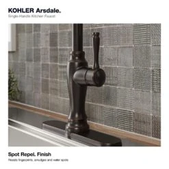 Arsdale Single-Handle Standard Kitchen Faucet With Swing Spout And Sidespray In Oil-Rubbed Bronze -Household Items Sales 4a6c604ad3783ee15b0c5fae0347f358 1800x1800