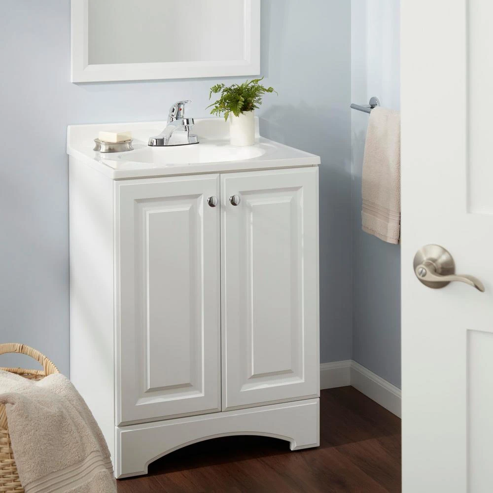 Aragon 4 In. Centerset Single-Handle Low-Arc Bathroom Faucet In Chrome 5 Aragon 4 In. Centerset Single-Handle Low-Arc Bathroom Faucet In Chrome - Image 3