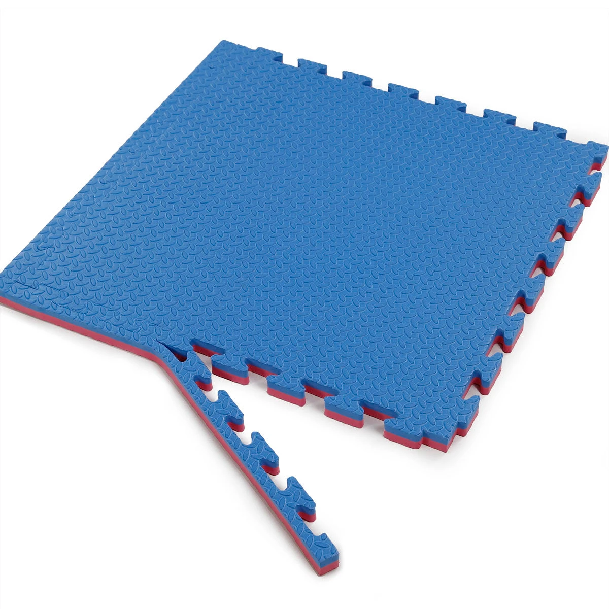 Xspec 1" Extra Thick Reversible EVA Foam Gym Mats 12 Pcs 48 Sq Ft, Blue & Red 3 Xspec 1" Extra Thick Reversible EVA Foam Gym Mats 12 Pcs 48 Sq Ft, Blue & Red