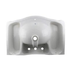 Darbyshire 33-1/2 In. Pedestal Combo Bathroom Sink In White With Overflow -Household Items Sales 4d6c1b5ecf770e2bc6c97a7b03e2a44f 1800x1800