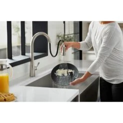 Simplice Single-Handle Pull-Down Sprayer Kitchen Faucet With DockNetik And Sweep Spray In Vibrant Stainless 17 Simplice Single-Handle Pull-Down Sprayer Kitchen Faucet With DockNetik And Sweep Spray In Vibrant Stainless -Household Items Sales 4f4570549d12fc8b6dd9408cbc8c8127 1800x1800
