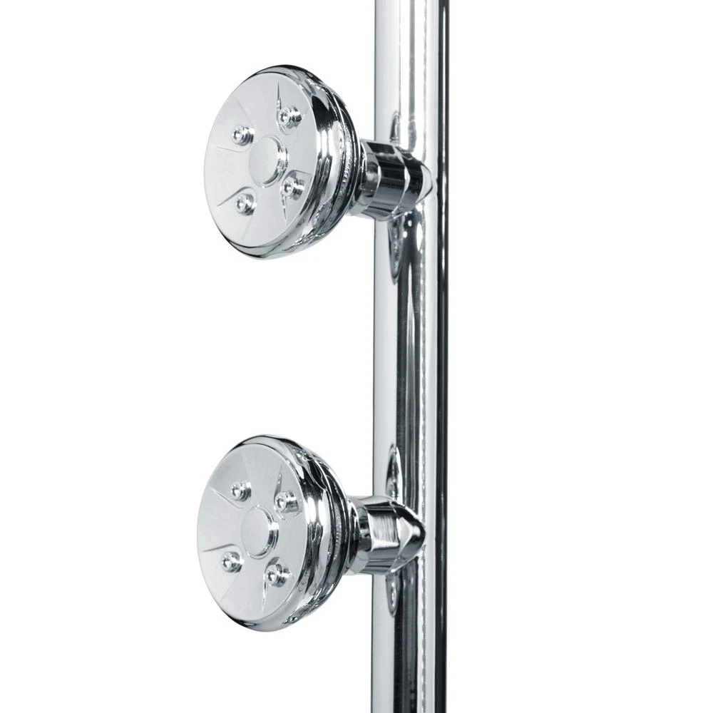 7-spray 8 In. Dual Shower Head And Handheld Shower Head With Body Spray In Chrome 7 7-spray 8 In. Dual Shower Head And Handheld Shower Head With Body Spray In Chrome - Image 5