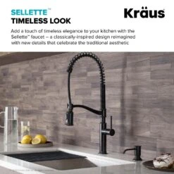Sellette Single-Handle Pull-Down Sprayer Kitchen Faucet With Dual Function Sprayhead In Oil Rubbed Bronze -Household Items Sales 5380ab09f7cb60872e5f929c5f372cea 1800x1800