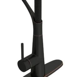 Brenner Commercial Style Single-Handle Pull-Down Sprayer Kitchen Faucet In Oil Rubbed Bronze Finish -Household Items Sales 593f725475e19a1f81d3d47b644ad336 1800x1800