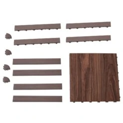 Soozier Portable Dance Floor Tiles, Tap Ballet Trade Show Flooring, PVC, 4 Piece Mats, 3.5' X 3.5' -Household Items Sales 59e2ed18 24e8 47db b806 6604163773fd 1.ab7ba4d8f04ea6ce05583b0267b835a5 1800x1800