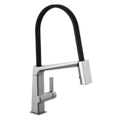 Pivotal Single-Handle Pull-Down Sprayer Kitchen Faucet With MagnaTite Docking In Arctic Stainless