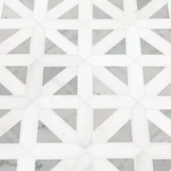 MSI Geometrica 12 In. X 12 In. X 10mm Bianco Dolomite Polished Marble Mesh-Mounted Mosaic Tile (10 Sq. Ft. / Case) -Household Items Sales 5cfa0f5a64abfef9f9e9ddddded3e021 1800x1800