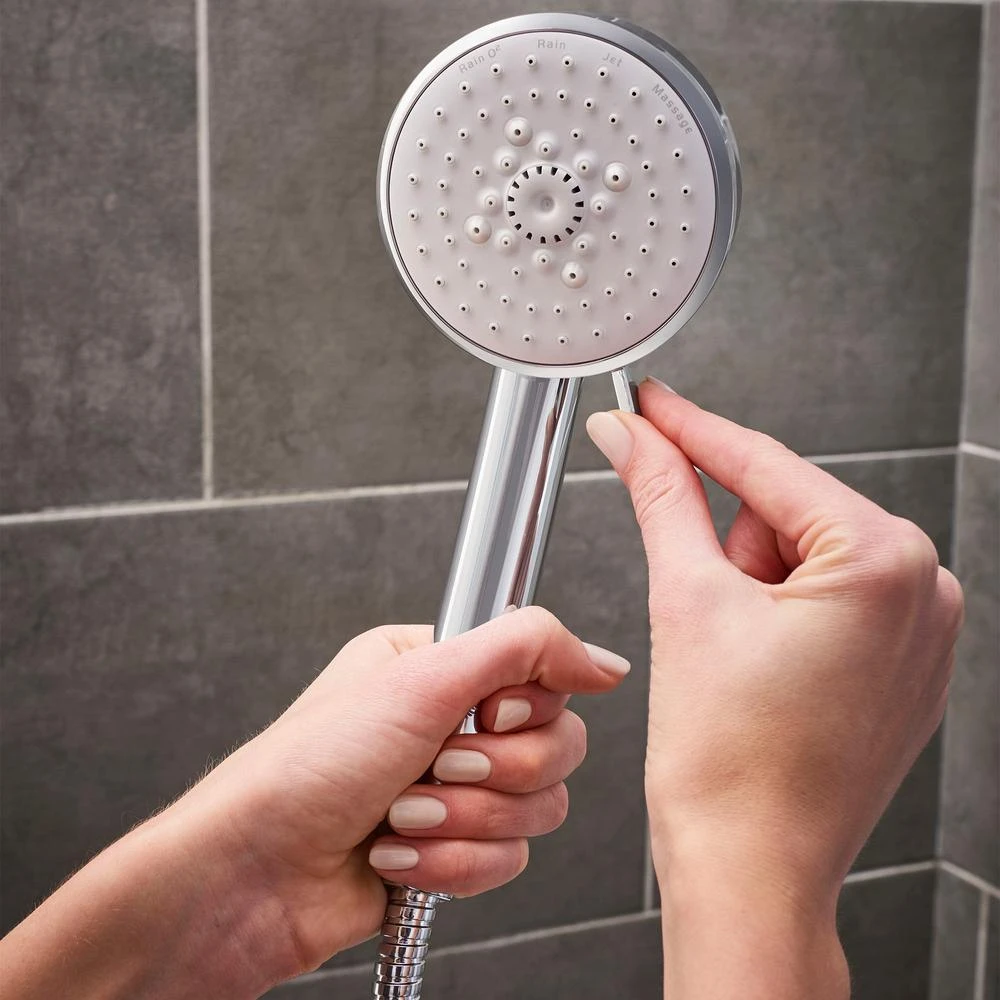 Vitalio 5-spray 7 In. Dual Shower Head And Handheld Shower Head In Chrome 8 Vitalio 5-spray 7 In. Dual Shower Head And Handheld Shower Head In Chrome - Image 6
