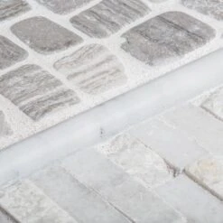 Jeffrey Court Bailey Grey Pebble 12 In. X 12 In. X 10 Mm Honed Natural Stone Mosaic Wall/Floor Tile -Household Items Sales 5e972bdba7df815fca6b35435c303ba3 1800x1800