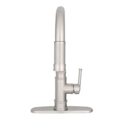 Allentown Single-Handle Pull-Down Sprayer Kitchen Faucet With Soap In SpotShield Stainless -Household Items Sales 60637e81de988efd94567a994f781ed2 1800x1800