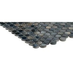 MSI Penny Round Azul 11.3 In. X 12.2 In. X 6mm Glossy Porcelain Mesh-Mounted Mosaic Tile (14.4 Sq. Ft. / Case) -Household Items Sales 60dffbb073fc3e73f6f2247c43c107e1 1800x1800