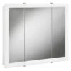 Concord 30 In. X 30 In. Tri-View Surface-Mount Medicine Cabinet In White Gloss -Household Items Sales 63e8fbd120f37ad3f332e0de28888033 1800x1800