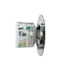 21 In. X 31 In. Recessed Or Surface Mount Single Door Oval Medicine Cabinet -Household Items Sales 6407e0d120479347b7edccfd56e7f831 1800x1800