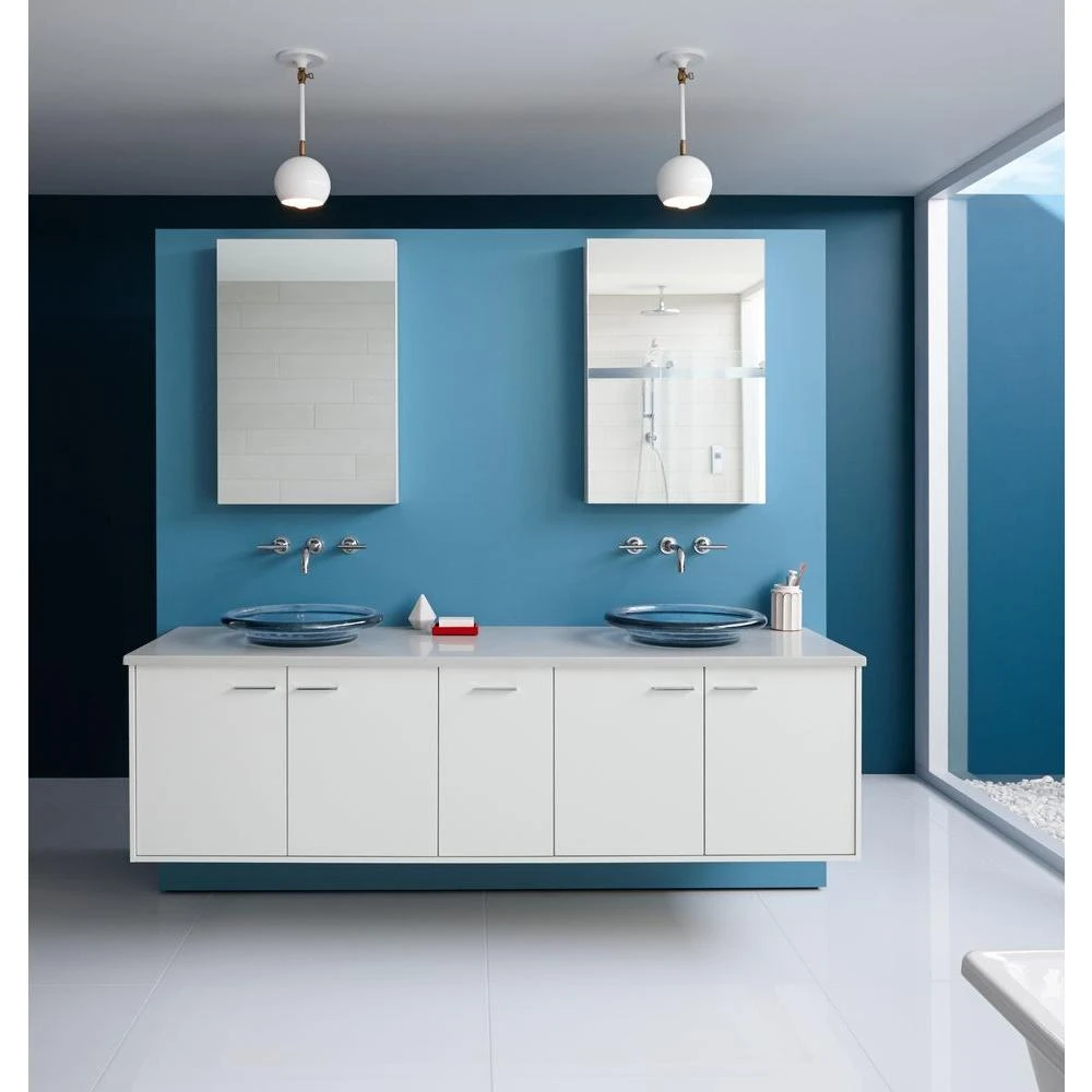 Verdera 24 In. W X 30 In. H Recessed Medicine Cabinet In Anodized Aluminum 13 Verdera 24 In. W X 30 In. H Recessed Medicine Cabinet In Anodized Aluminum - Image 11