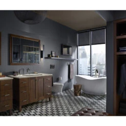 KOHLER Loure Vibrant Brushed Nickel 2-handle Widespread WaterSense Bathroom Sink Faucet With Drain 9 KOHLER Loure Vibrant Brushed Nickel 2-handle Widespread WaterSense Bathroom Sink Faucet With Drain -Household Items Sales 650531928214 08115862 1800x1800