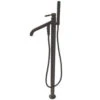 Valspar Kingston Brass Vintage Oil Rubbed Bronze 1-Handle Residential Freestanding Bathtub Faucet With Hand Shower -Household Items Sales 663370274411 1800x1800