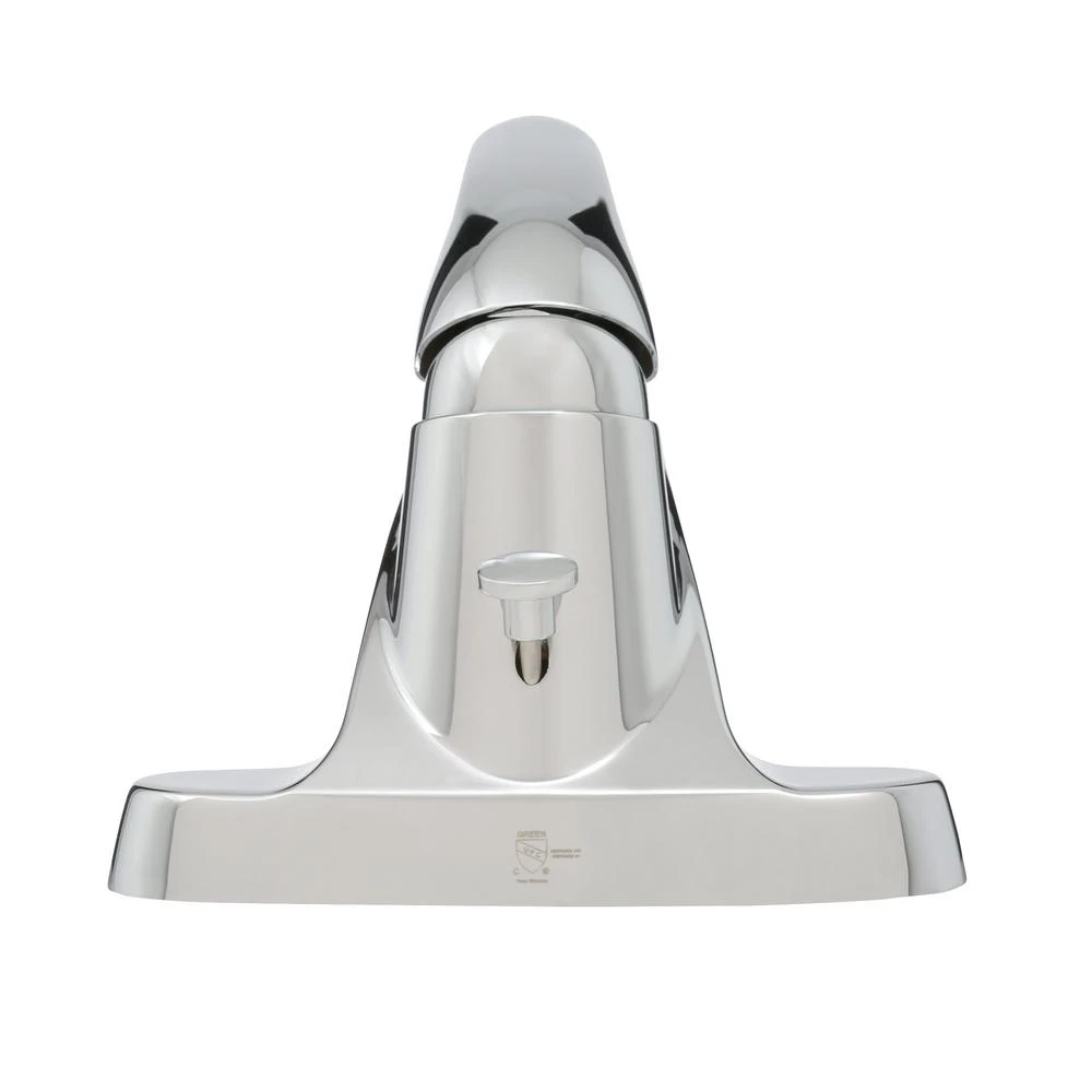 Aragon 4 In. Centerset Single-Handle Low-Arc Bathroom Faucet In Chrome 8 Aragon 4 In. Centerset Single-Handle Low-Arc Bathroom Faucet In Chrome - Image 6