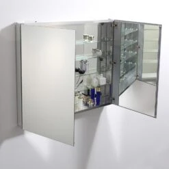39.50 In. W X 36 In. H X 5 In. D Frameless Recessed Or Surface-Mount Bathroom Medicine Cabinet -Household Items Sales 670d8b27f02aec774d1bc91fcd48969a 1800x1800