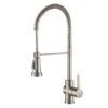 Britt Single Handle Commercial Kitchen Faucet With Dual Function Sprayhead In All-Brite Spot Free Stainless Steel Finish 1 Britt Single Handle Commercial Kitchen Faucet With Dual Function Sprayhead In All-Brite Spot Free Stainless Steel Finish -Household Items Sales 67778c506b3b6fd2efe23a8638a95aba 1800x1800