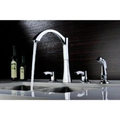 Soave Series 2-Handle Standard Kitchen Faucet In Polished Chrome -Household Items Sales 6caf93f54d9e6b839f4d0738b54b5d2b 1800x1800
