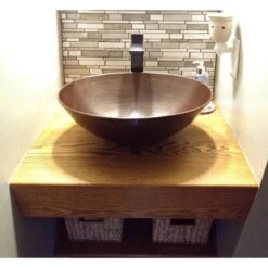 SINKOLOGY Maxwell 18 In. Solid Copper Bathroom Vessel Sink In Aged Copper -Household Items Sales 6e5b74cdc52c092777545c244e194b45 1800x1800