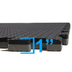 Clevr Extra-Thick EVA Foam Interlocking Gym Floor Mat, 12 Pcs, 48 Sq. Ft. -Household Items Sales 705e5351 d100 4499 abf5 50a7e69f2988 1.ed058f8379ea519a92541776d9216a80 1800x1800
