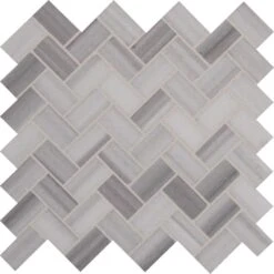 MSI Bergamo Herringbone 12 In. X 12 In. X 10 Mm Polished Marble Mesh-Mounted Mosaic Tile (10 Sq. Ft. / Case) -Household Items Sales 70d143c9775faf9f625cc4a0b7ede3e0 1800x1800