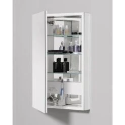 Robern PL Series 19.25-in X 39.38-in Rectangle Surface Mirrored Medicine Cabinet With Outlet -Household Items Sales 723085059120 11117266 1800x1800