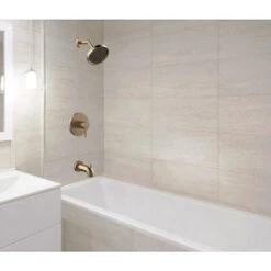 Valspar Jacuzzi Duncan 1-Handle Mixer Bathtub Faucet (Valve Included)