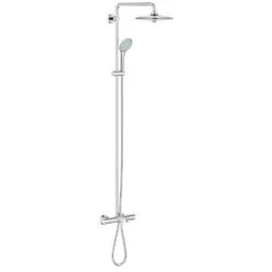 Euphoria 3-spray 10.25 In. Dual Shower Head And Handheld Shower Head In Chrome