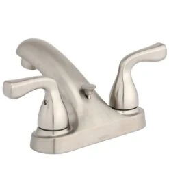 Foundations 4 In. Centerset 2-Handle Bathroom Faucet In Brushed Nickel -Household Items Sales 7581bde948574a15fa0361c0d327cb47 1800x1800