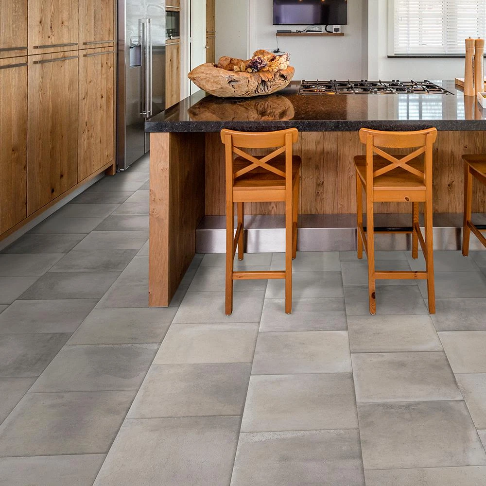 IVC Keaton Grey Stone Residential Vinyl Sheet, Sold By 13.2 Ft. Wide X Custom Length 4 IVC Keaton Grey Stone Residential Vinyl Sheet, Sold By 13.2 Ft. Wide X Custom Length - Image 2