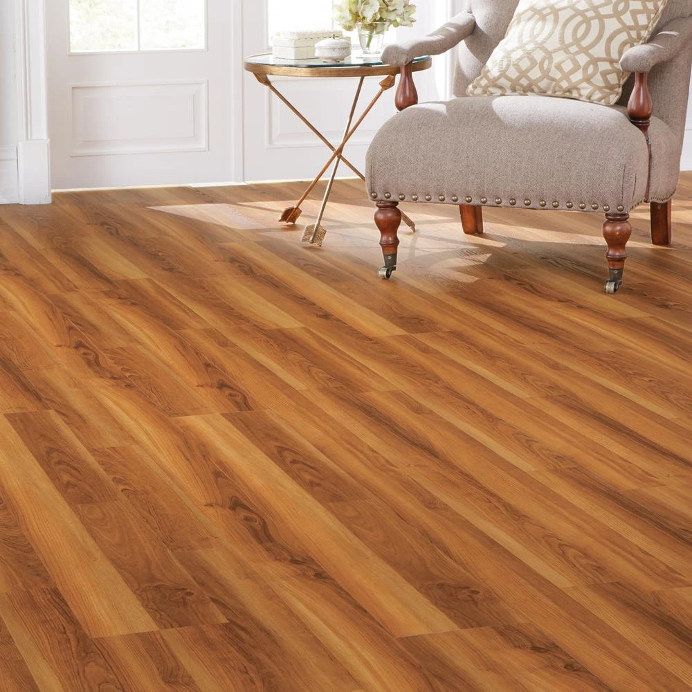 Home Decorators Collection Warm Cherry 7.5 In. L X 47.6 In. W Luxury Vinyl Plank Flooring (24.74 Sq. Ft. / Case) 4 Home Decorators Collection Warm Cherry 7.5 In. L X 47.6 In. W Luxury Vinyl Plank Flooring (24.74 Sq. Ft. / Case) - Image 2