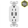 Legrand Radiant White 15-Amp Decorator Tamper Resistant Residential Usb Outlet 1 Legrand Radiant White 15-Amp Decorator Tamper Resistant Residential Usb Outlet -Household Items Sales 785007038828 1800x1800