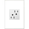 Legrand Adorne White 15-Amp Square Tamper Resistant Residential Outlet -Household Items Sales 785007040272 1800x1800