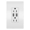 Legrand Radiant White 15-Amp Decorator Tamper Resistant With Wall Plate Residential Usb Outlet -Household Items Sales 785007150674 1800x1800