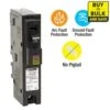Square D Homeline 20-Amp 1-Pole Dual Function AFCI/GFCI Circuit Breaker -Household Items Sales 785901987024 1800x1800