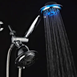 HotelSpa Chrome 24-Spray Dual Shower Head 2.5-GPM (9.5-LPM) 14 HotelSpa Chrome 24-Spray Dual Shower Head 2.5-GPM (9.5-LPM) -Household Items Sales 786696014889 04653566 1800x1800