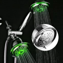 HotelSpa Chrome 24-Spray Dual Shower Head 2.5-GPM (9.5-LPM) 20 HotelSpa Chrome 24-Spray Dual Shower Head 2.5-GPM (9.5-LPM) -Household Items Sales 786696014889 08890422 1800x1800