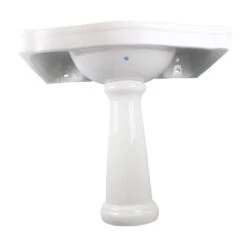 Darbyshire 33-1/2 In. Pedestal Combo Bathroom Sink In White With Overflow -Household Items Sales 78c65122b8a227a7f69b1a7514aec975 1800x1800
