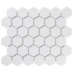 Merola Tile Metro Hex 2 In. Matte White 11-1/8 In. X 12-5/8 In. X 6 Mm Porcelain Mosaic Tile (9.96 Sq. Ft. / Case) 33 Merola Tile Metro Hex 2 In. Matte White 11-1/8 In. X 12-5/8 In. X 6 Mm Porcelain Mosaic Tile (9.96 Sq. Ft. / Case) -Household Items Sales 7b45c91959e7c72893bded91204c86de 2cbe2eaf 6d2b 4347 aecc 8cb923f95790 1800x1800