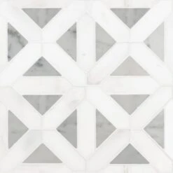 MSI Geometrica 12 In. X 12 In. X 10mm Bianco Dolomite Polished Marble Mesh-Mounted Mosaic Tile (10 Sq. Ft. / Case) -Household Items Sales 7be6cb852f38f267b6c80d6599370f64 1800x1800
