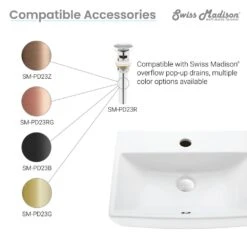 Swiss Madison Sublime Compact Ceramic Wall Hung Sink In White 21 Swiss Madison Sublime Compact Ceramic Wall Hung Sink In White -Household Items Sales 7d4c0d1a487095197b28b29d54321bd2 1800x1800
